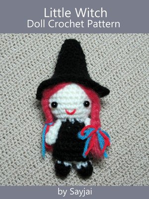 cover image of Little Witch Doll Crochet Pattern